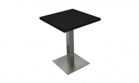 Tisch ATLANTA 60x60 schwarz